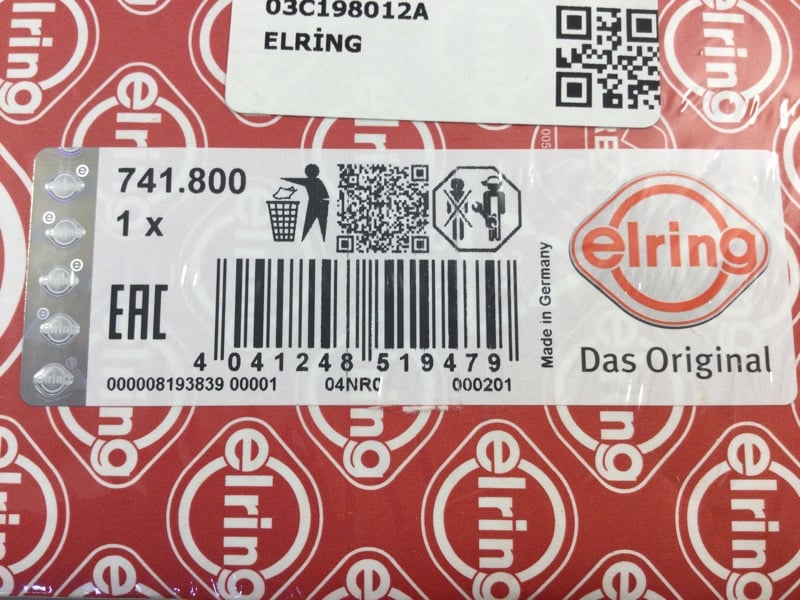 ELRING 741 800 Üst Takım Conta 03C198012A uygun fiyat hızlı kargo