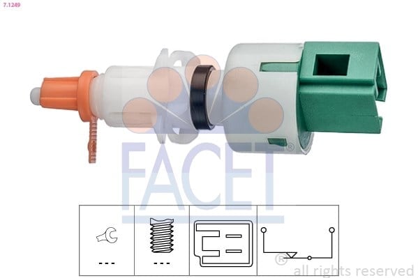 FACET 71249 Debriyaj Pedal Müşürü 218925 uygun fiyat hızlı kargo