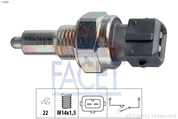 FACET 7 6099 Geri Vites Müşürü 01E941521 uygun fiyat hızlı kargo