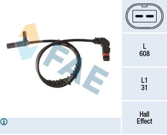 FAE 78283 ABS Devir Sensörü 131600 uygun fiyat hızlı kargo