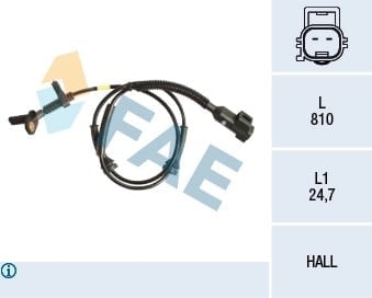 FAE 78211 ABS Devir Sensörü LR024202 uygun fiyat hızlı kargo