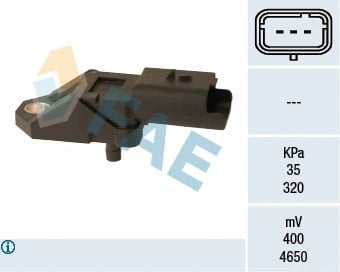 FAE 15107 Emme Basınç Sensörü 1703244 uygun fiyat hızlı kargo