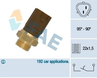 FAE 36720 Fan Müşürü 1J0959481 uygun fiyat hızlı kargo