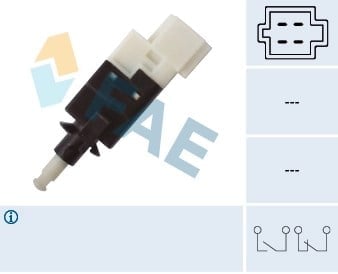 FAE 24593 Fren Pedal Sensörü 0015454409 uygun fiyat hızlı kargo