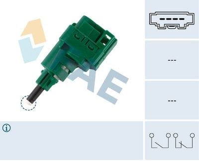 FAE 24762 Fren Pedal Sensörü 1C0945511A uygun fiyat hızlı kargo