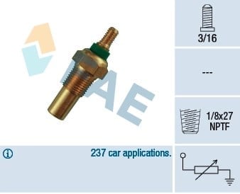 FAE 32010 Hararet Müşürü 1657685 uygun fiyat hızlı kargo