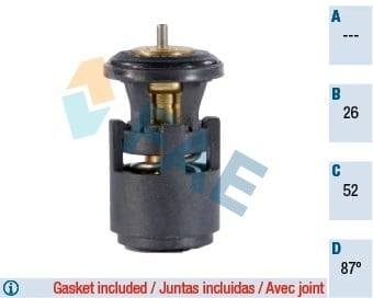 FAE 5320687 Termostat 032121110B uygun fiyat hızlı kargo