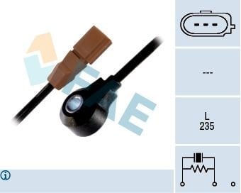 FAE 60117 Vuruntu Sensörü 06A905377C uygun fiyat hızlı kargo