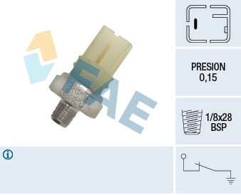FAE 12420 Yağ Basınç Sensörü 1953653 uygun fiyat hızlı kargo