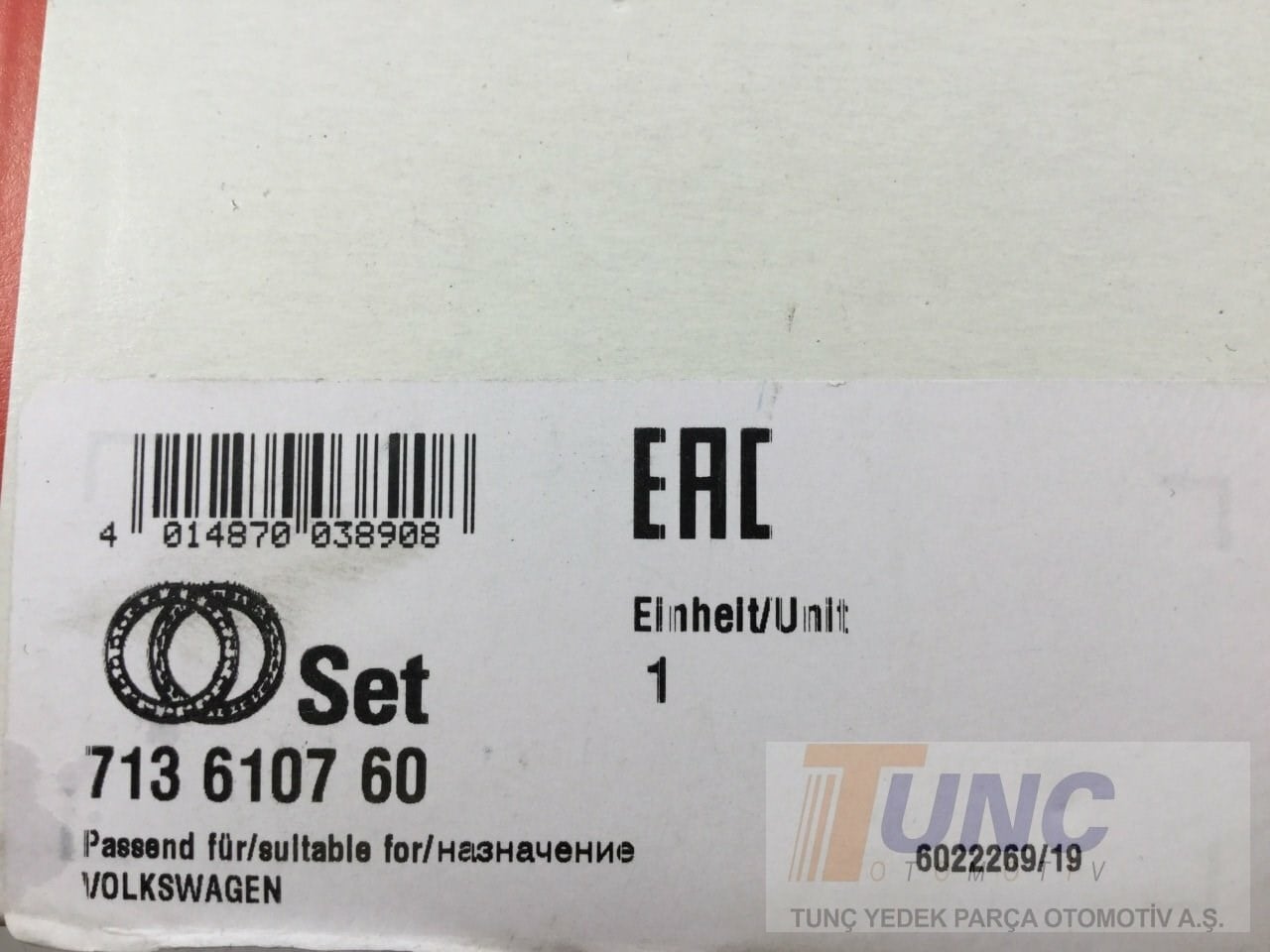 FAG 713610760 Porya Bilyası 7H0498611 uygun fiyat hızlı kargo
