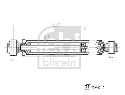 FEBI BILSTEIN 194217 Amortisör 093168654 uygun fiyat hızlı kargo