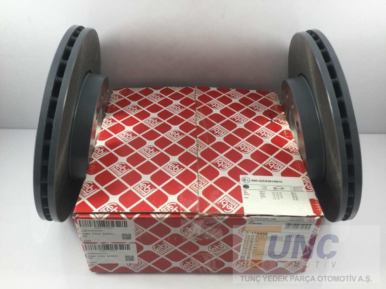 FEBI BILSTEIN 174450 Fren Diski 2Q0615301G uygun fiyat hızlı kargo