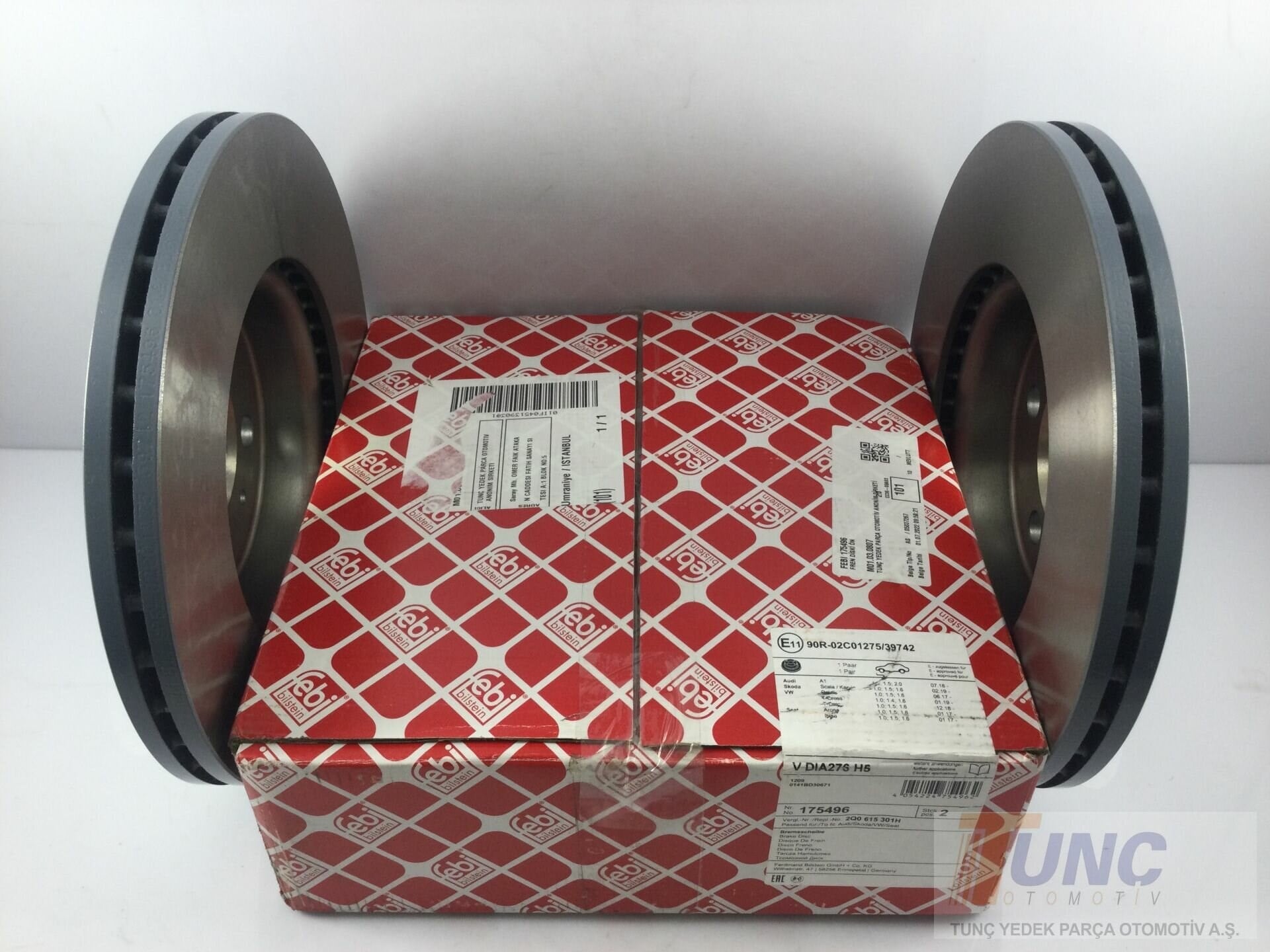 FEBI BILSTEIN 175496 Fren Diski 2Q0615301H uygun fiyat hızlı kargo
