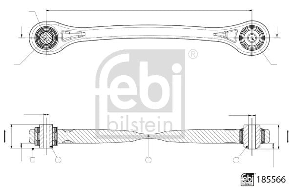 FEBI BILSTEIN 185566 Salıncak 4M0505291F uygun fiyat hızlı kargo