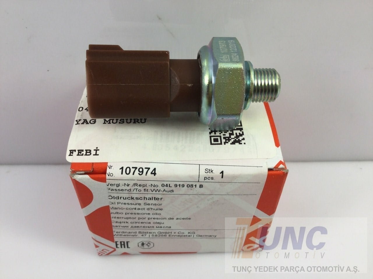 FEBI BILSTEIN 107974 Yağ Basınç Sensörü 04L919081B uygun fiyat hızlı kargo