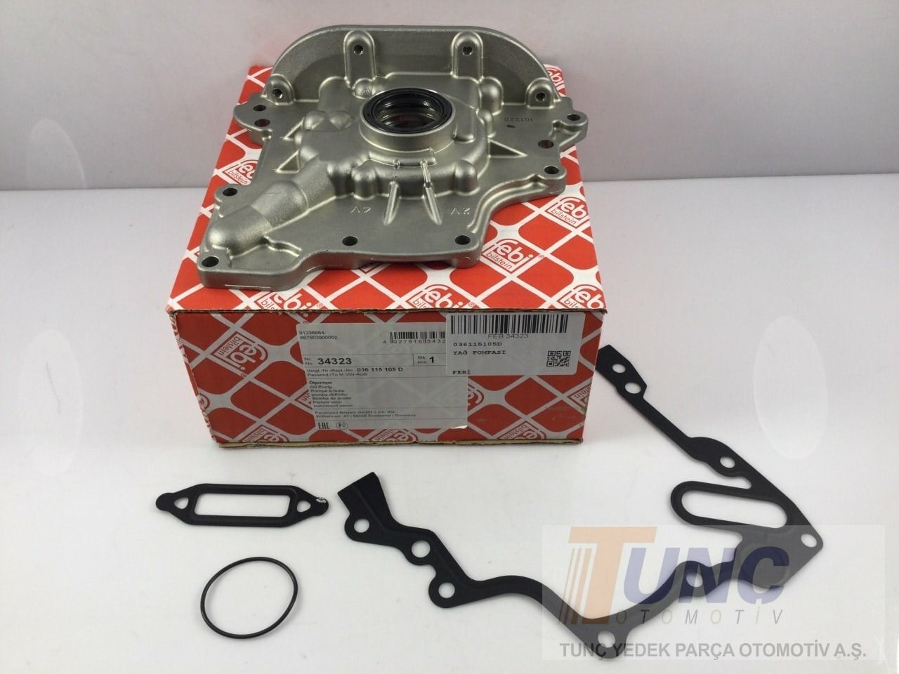 FEBI BILSTEIN 34323 Yağ Pompası 036115105D uygun fiyat hızlı kargo