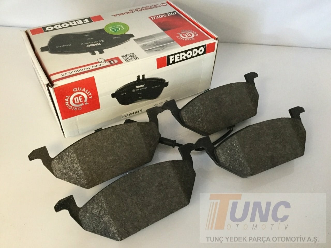 FERODO FDB1635 Fren Balatası 1K0698151A uygun fiyat hızlı kargo