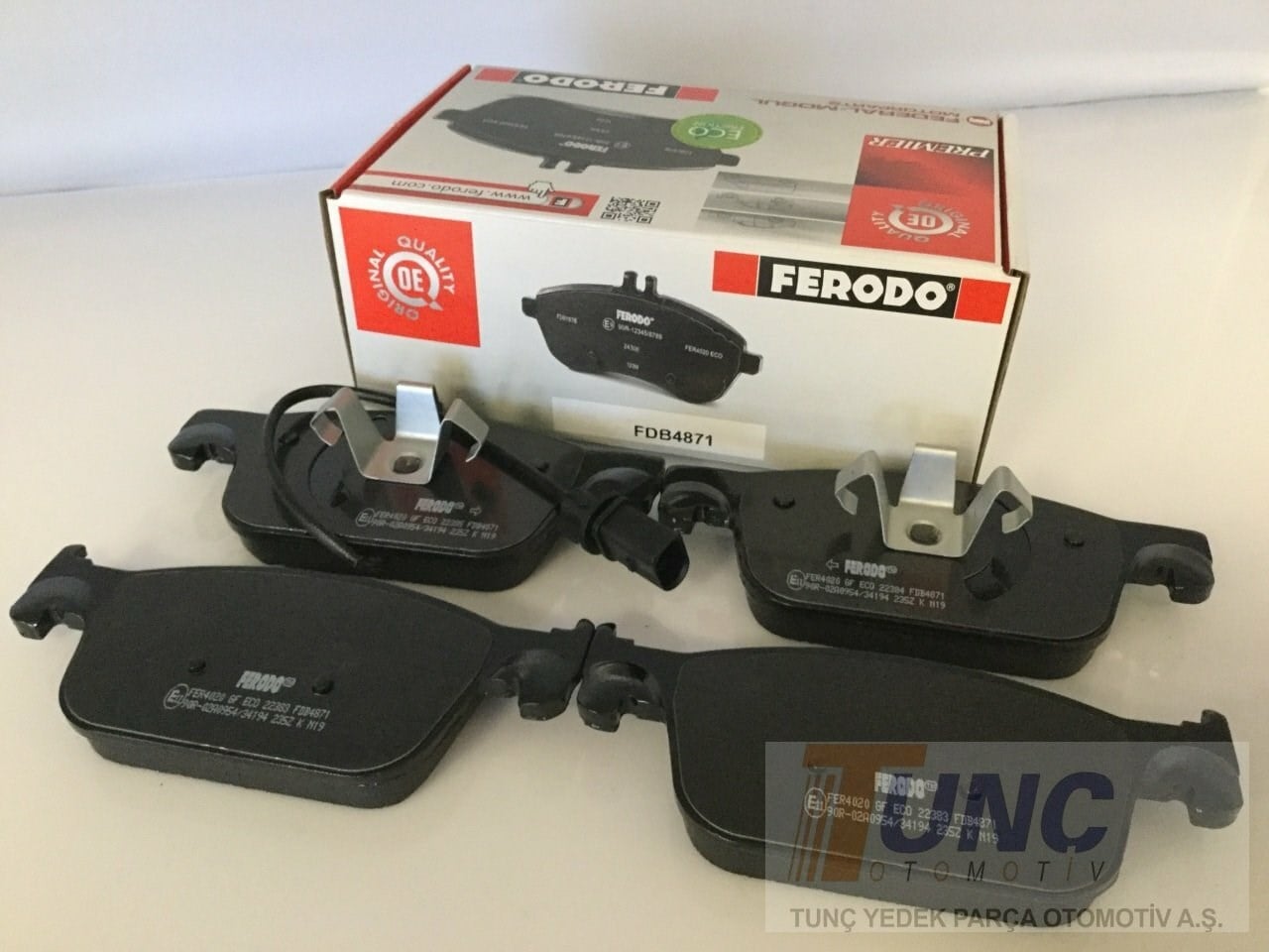 FERODO FDB4871 Fren Balatası 8W0698151AG uygun fiyat hızlı kargo