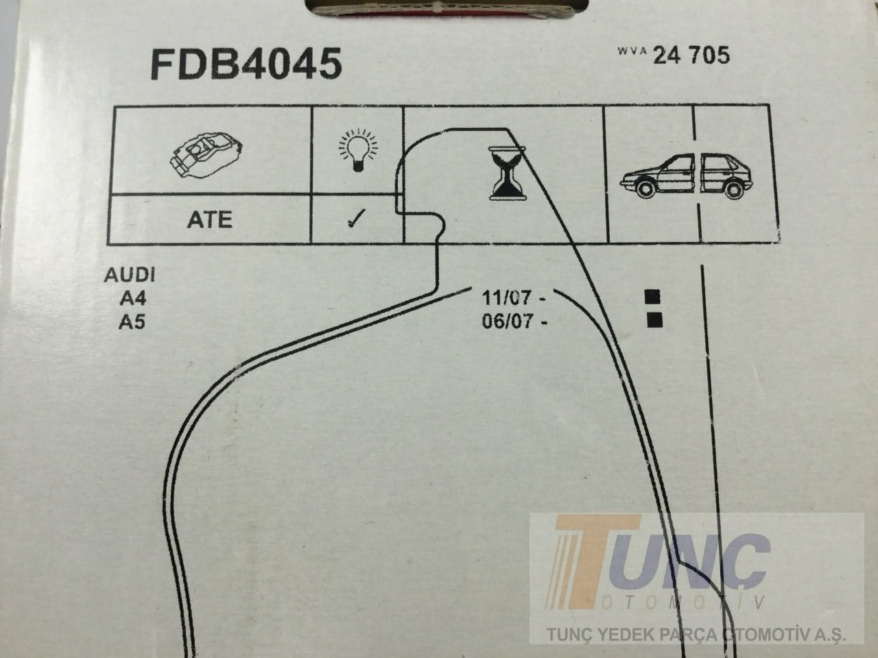 FERODO FDB4045 Fren Balatası 8K0698151F uygun fiyat hızlı kargo