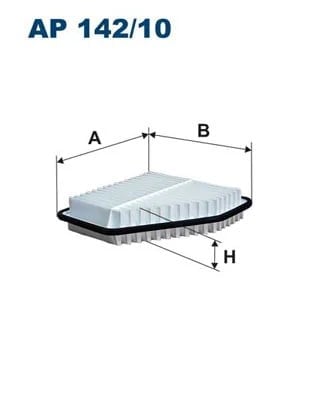 FILTRON AP 142 10 Hava Filtresi 17801 31120 uygun fiyat hızlı kargo