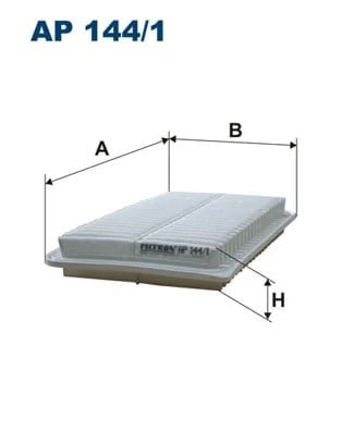 FILTRON AP1441 Hava Filtresi 17801 0H010 uygun fiyat hızlı kargo