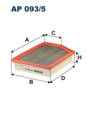 FILTRON AP 093 5 Hava Filtresi K52022376AA uygun fiyat hızlı kargo