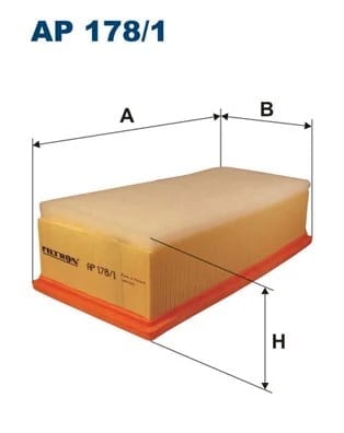 FILTRON AP 178 1 Hava Filtresi 17801 0R010 uygun fiyat hızlı kargo