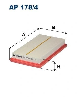 FILTRON AP 178 4 Hava Filtresi 17801 0T060 uygun fiyat hızlı kargo