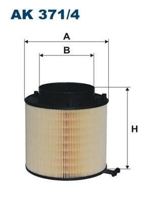 FILTRON AK 371 4 Hava Filtresi 8K0133843 uygun fiyat hızlı kargo