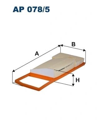 FILTRON AP 078 5 Hava Filtresi 52000306 uygun fiyat hızlı kargo