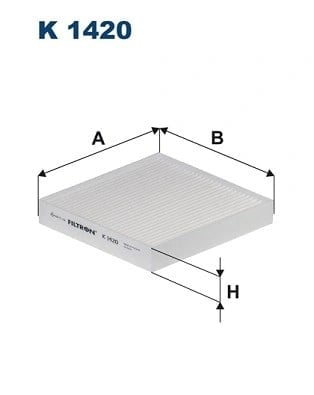 FILTRON K 1420 Polen Filtresi 97133 G6000 uygun fiyat hızlı kargo