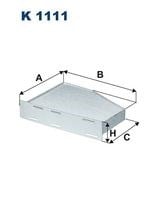 FILTRON K1111 Polen Filtresi 1K0819644B uygun fiyat hızlı kargo