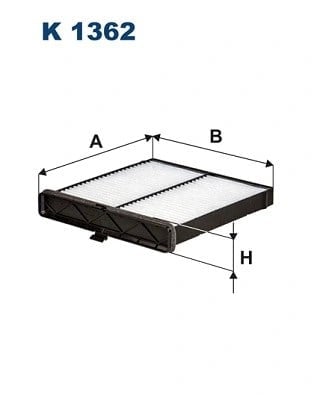 FILTRON K 1362 Polen Filtresi D09W 61 J6X uygun fiyat hızlı kargo