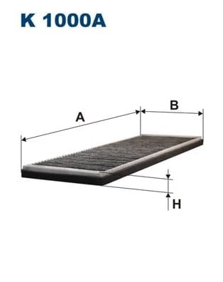 FILTRON K 1000A Polen Filtresi 1718044 uygun fiyat hızlı kargo