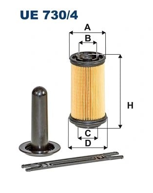 FILTRON UE7304 Üre Filtresi 0011700530 uygun fiyat hızlı kargo