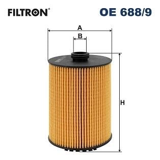 FILTRON OE 688 9 Yağ Filtresi 03H115561 uygun fiyat hızlı kargo