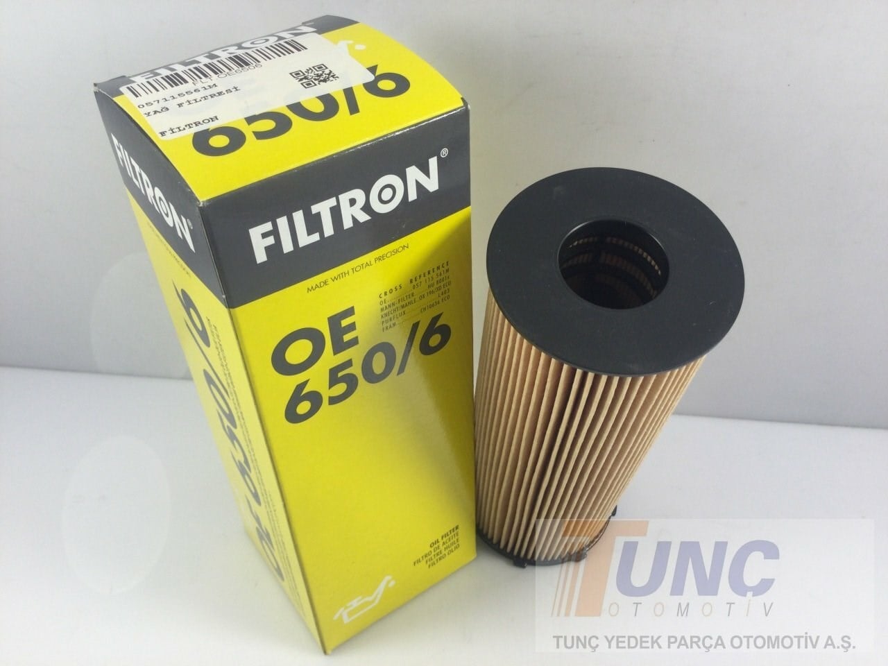 FILTRON OE 650 6 Yağ Filtresi 057115561M uygun fiyat hızlı kargo