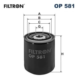 FILTRON OP 581 Yağ Filtresi 15208 13201 uygun fiyat hızlı kargo