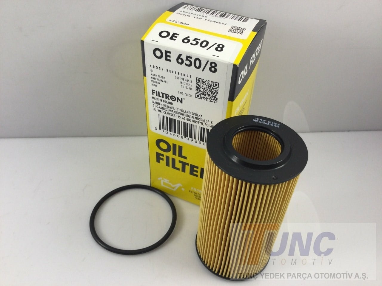 FILTRON OE 650 8 Yağ Filtresi 059198405B uygun fiyat hızlı kargo