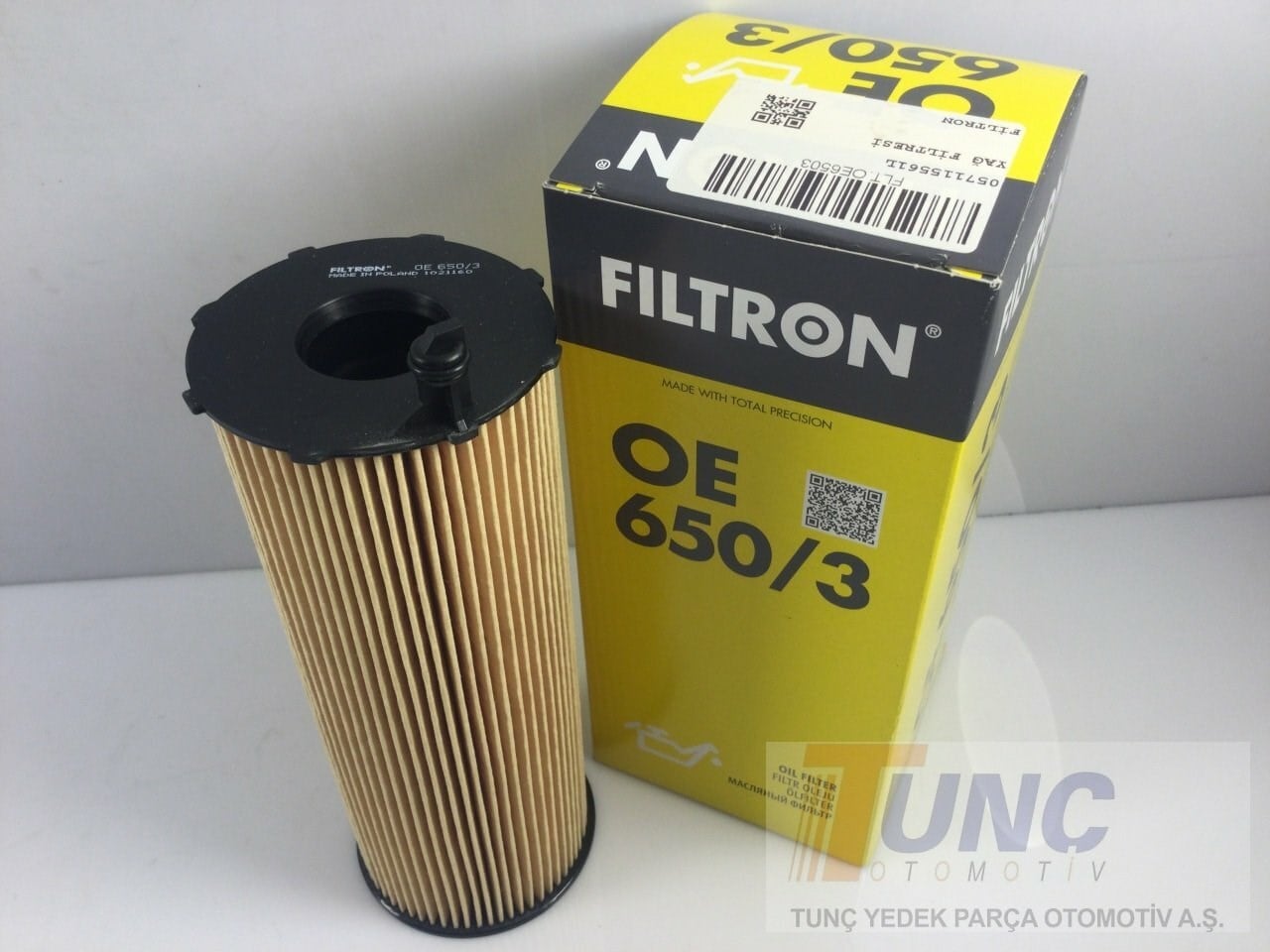 FILTRON OE 650 3 Yağ Filtresi 057115561L uygun fiyat hızlı kargo