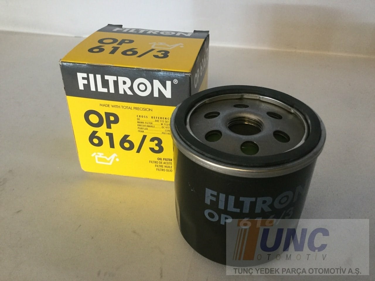 FILTRON OP 616 3 Yağ Filtresi 04E115561H uygun fiyat hızlı kargo