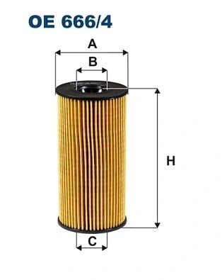 FILTRON OE 666 4 Yağ Filtresi 152092567R uygun fiyat hızlı kargo