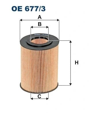 FILTRON OE6773 Yağ Filtresi 04122 41301 uygun fiyat hızlı kargo