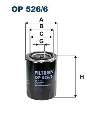 FILTRON OP 526 6 Yağ Filtresi 068115561F uygun fiyat hızlı kargo