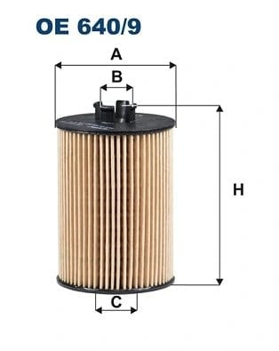 FILTRON OE 640 9 Yağ Filtresi 2661800009 uygun fiyat hızlı kargo