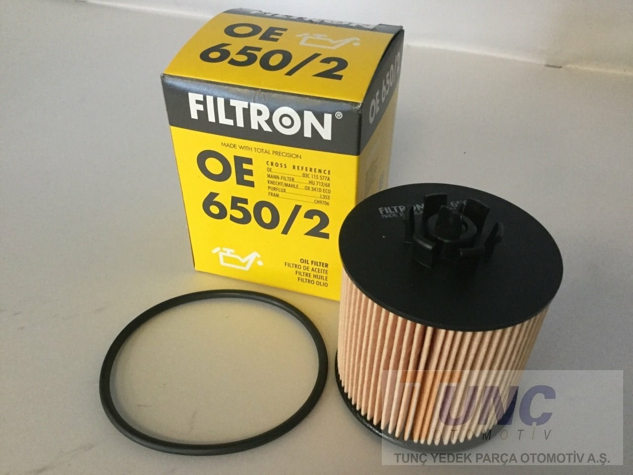 FILTRON OE 650 2 Yağ Filtresi 03C115562 uygun fiyat hızlı kargo