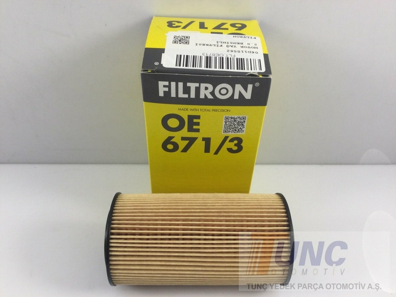 FILTRON OE 671 3 Yağ Filtresi 06D115562 uygun fiyat hızlı kargo