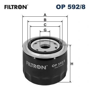 FILTRON OP 592 8 Yağ Filtresi 2995811 uygun fiyat hızlı kargo