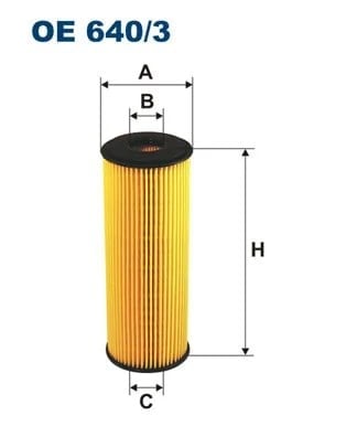 FILTRON OE 640 3 Yağ Filtresi 00A115466 uygun fiyat hızlı kargo