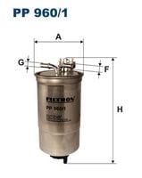 FILTRON PP9601 Yakıt Filtresi 1M0127401 uygun fiyat hızlı kargo
